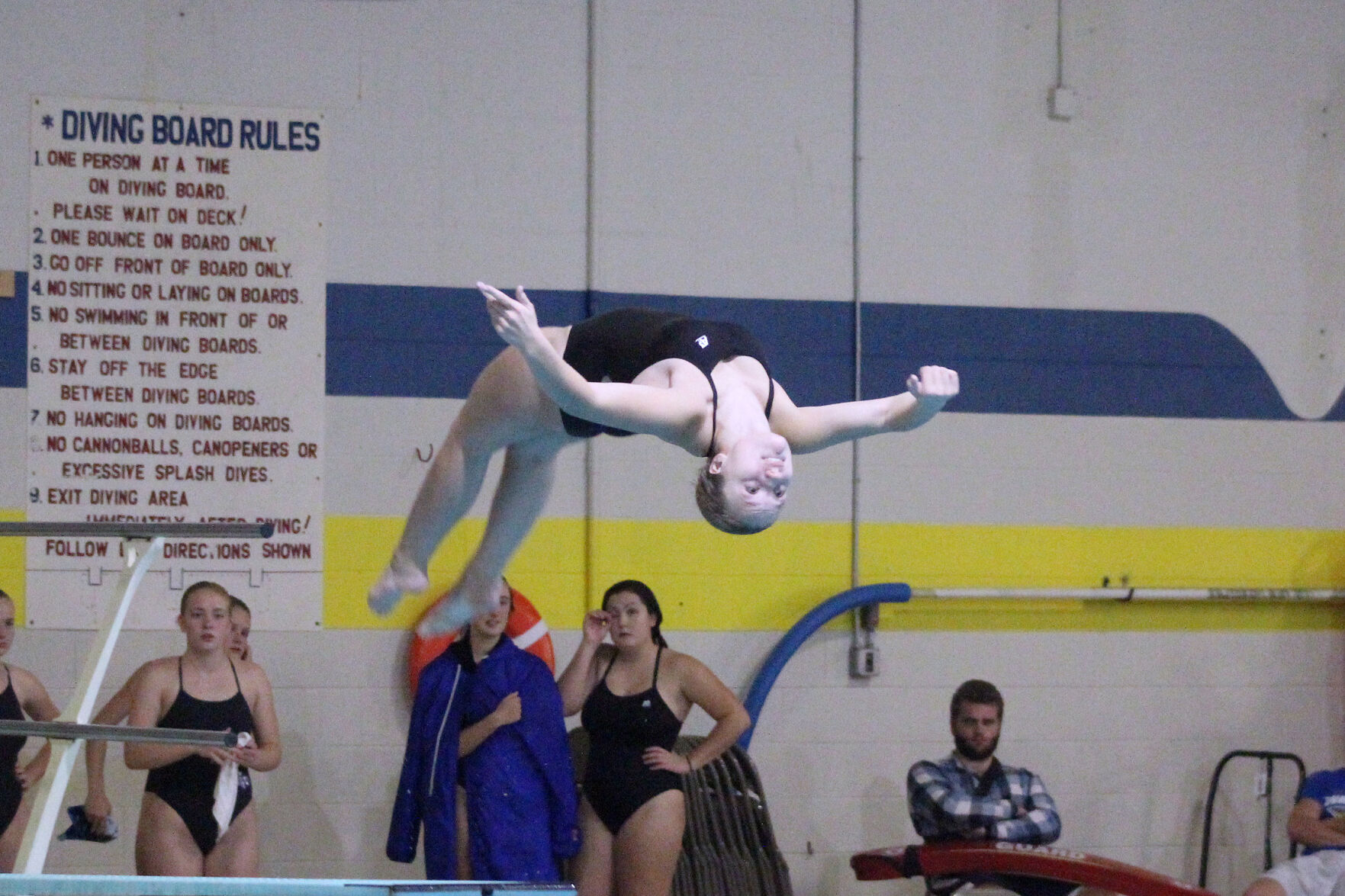 Rice Lake girls swim and dive vs. Hudson 10-6-20